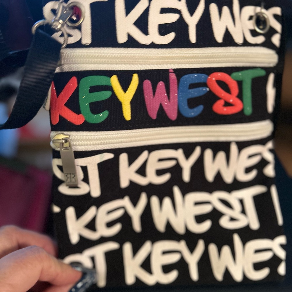 Colorful Key West Crossbody Bag